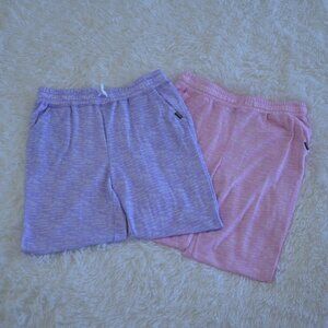 Eddie Bauer Pink & Purple Youth Joggers  L 14/16